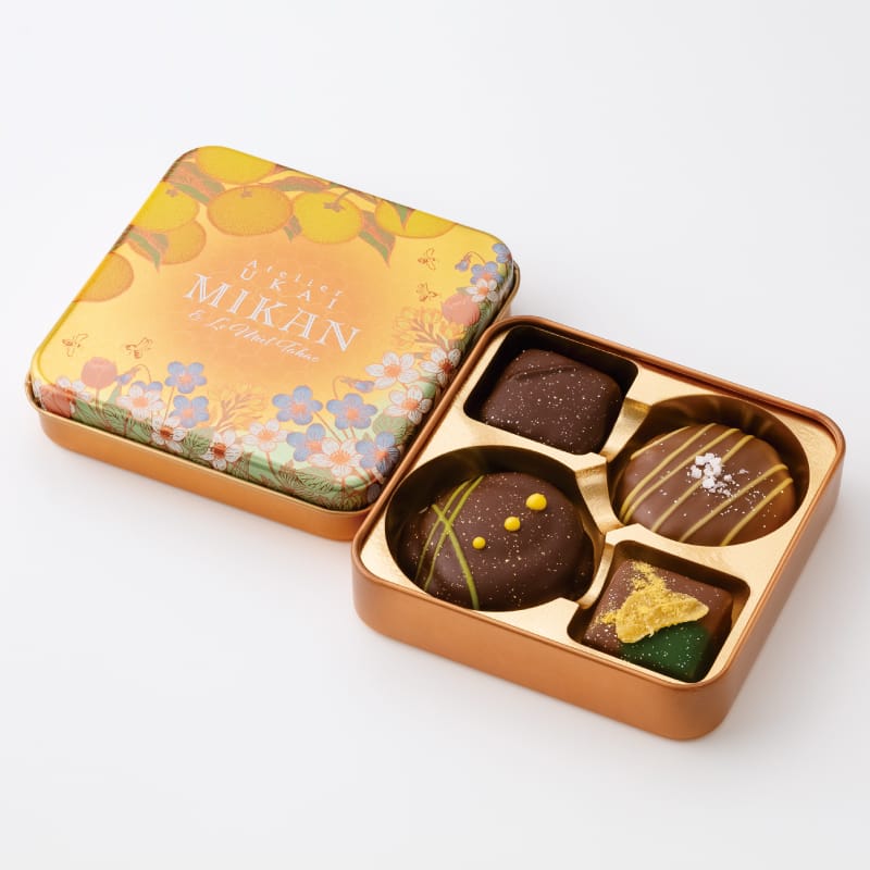 みかんとはちみつのショコラ