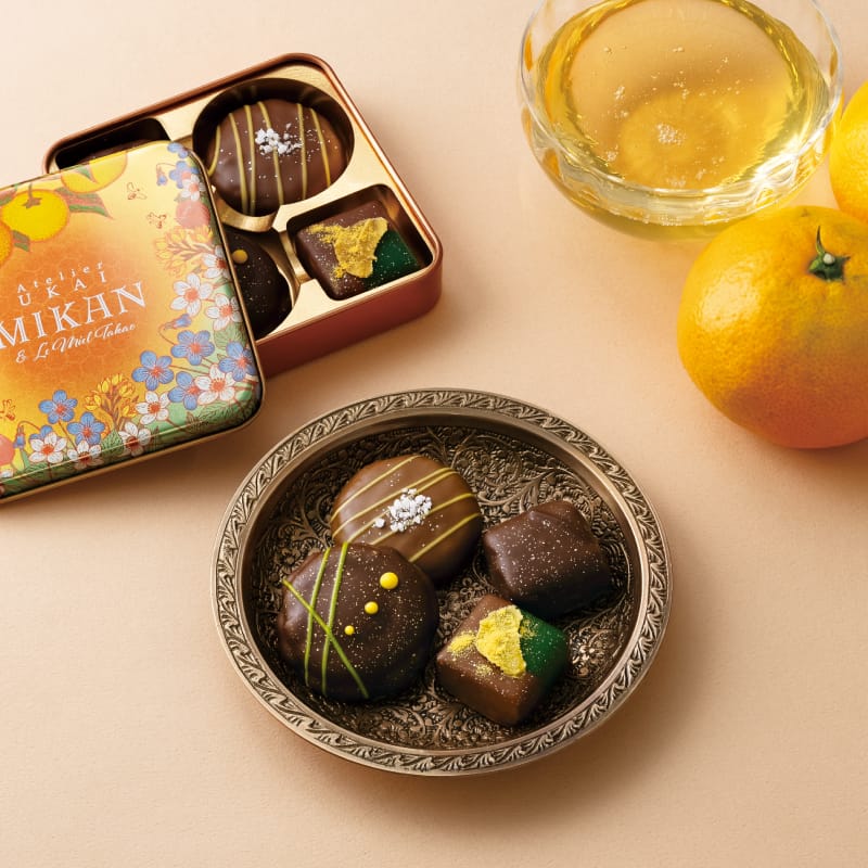 みかんとはちみつのショコラ