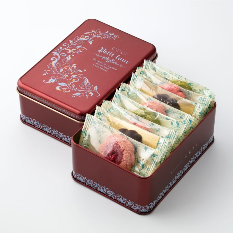 フールセック・アソルティ缶(8個入)バレンタイン