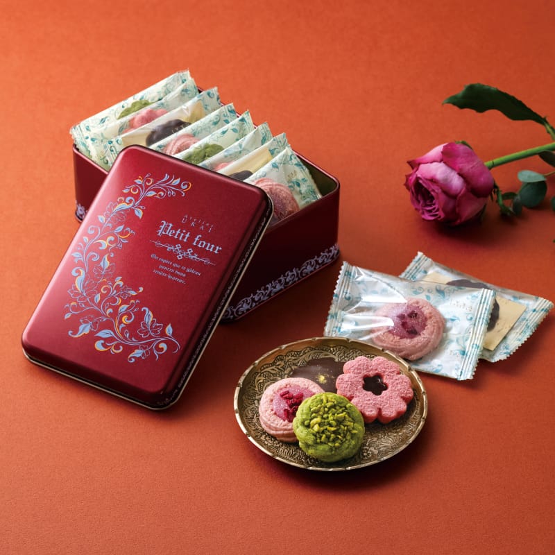 フールセック・アソルティ缶(8個入)バレンタイン