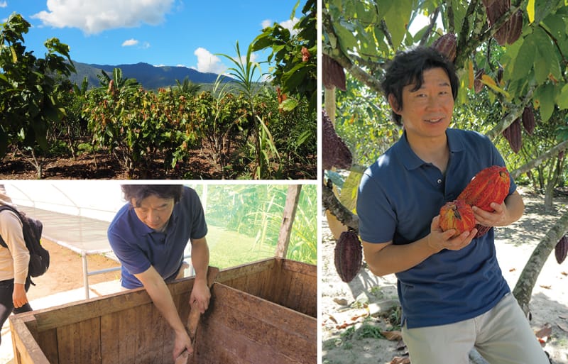鈴木シェフのカカオ産地探訪記