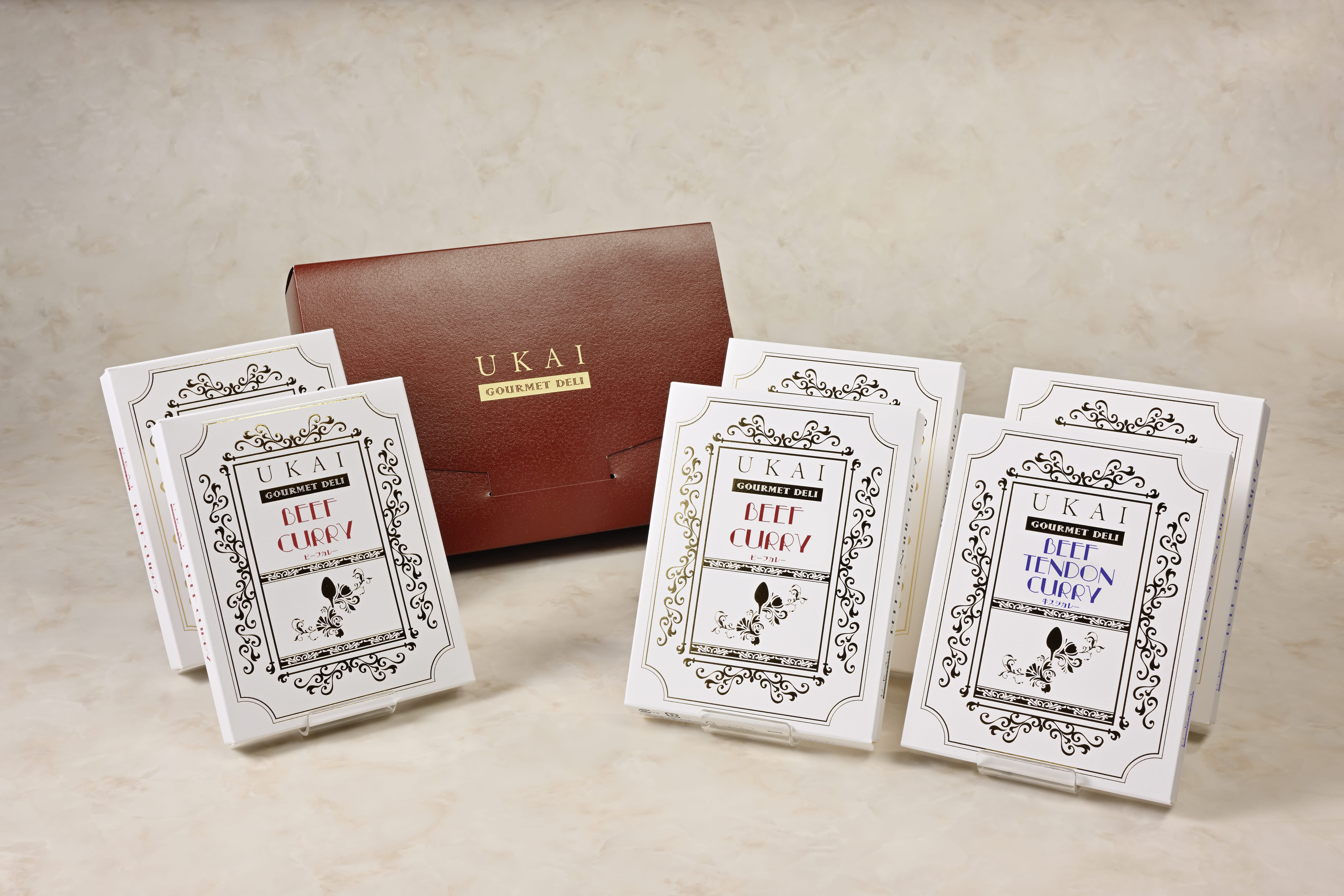 【常温配送】うかい亭 ビーフカレー＆牛スジカレー（各3個入）