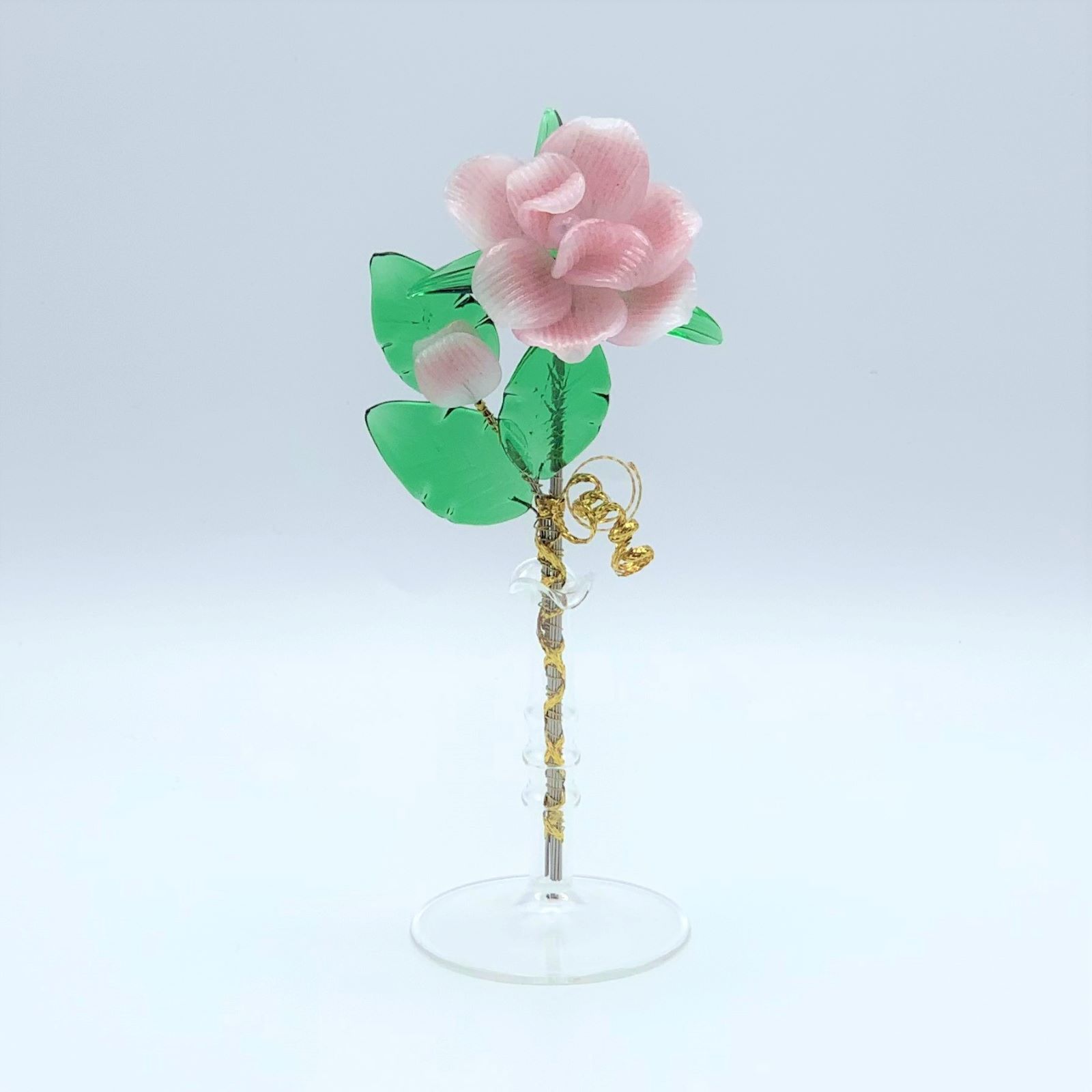 ガラスの花（Opaque）＆花瓶セット | 箱根ガラスの森美術館オンライン