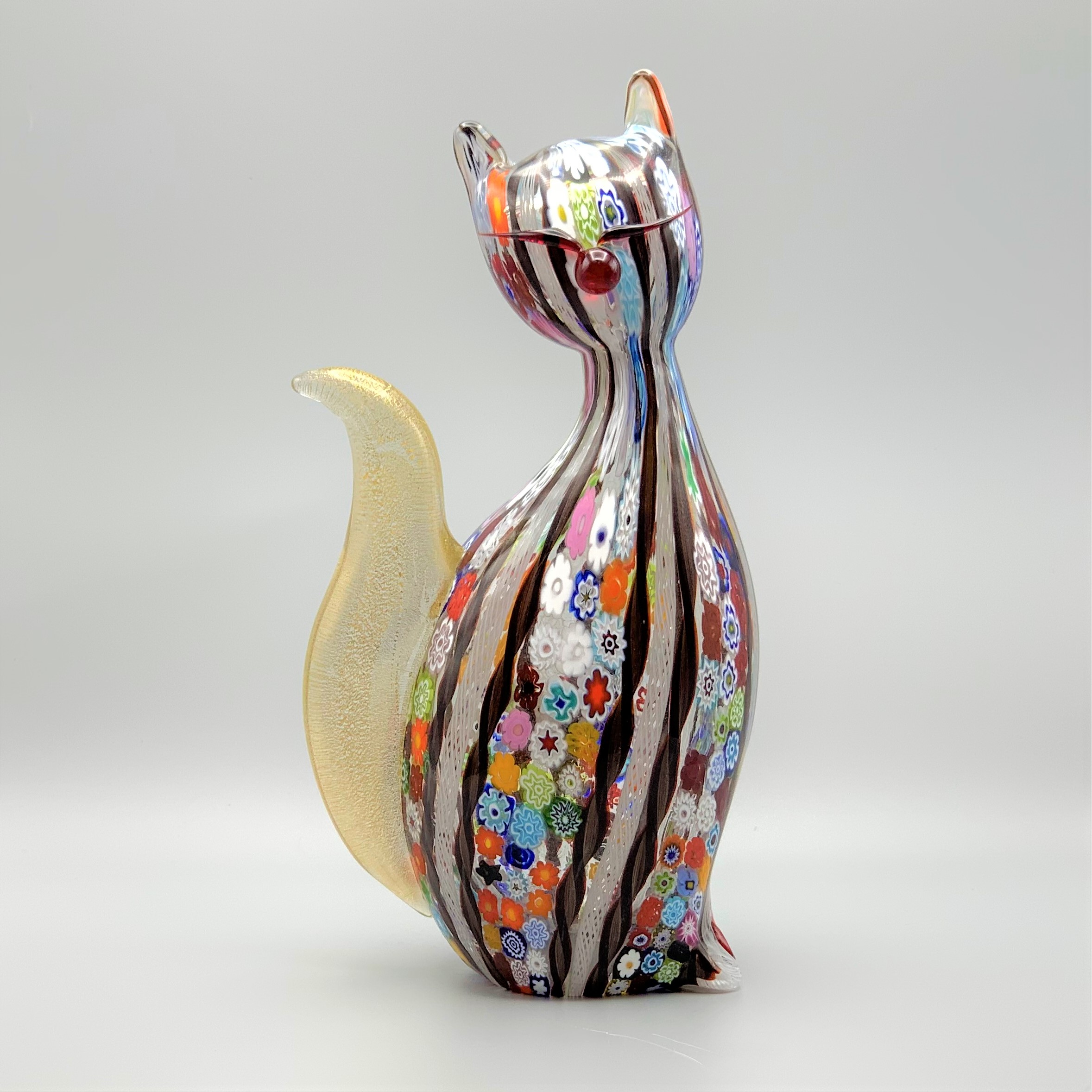 置物／「猫」ムリーナ／RE | 箱根ガラスの森美術館オンラインブティック