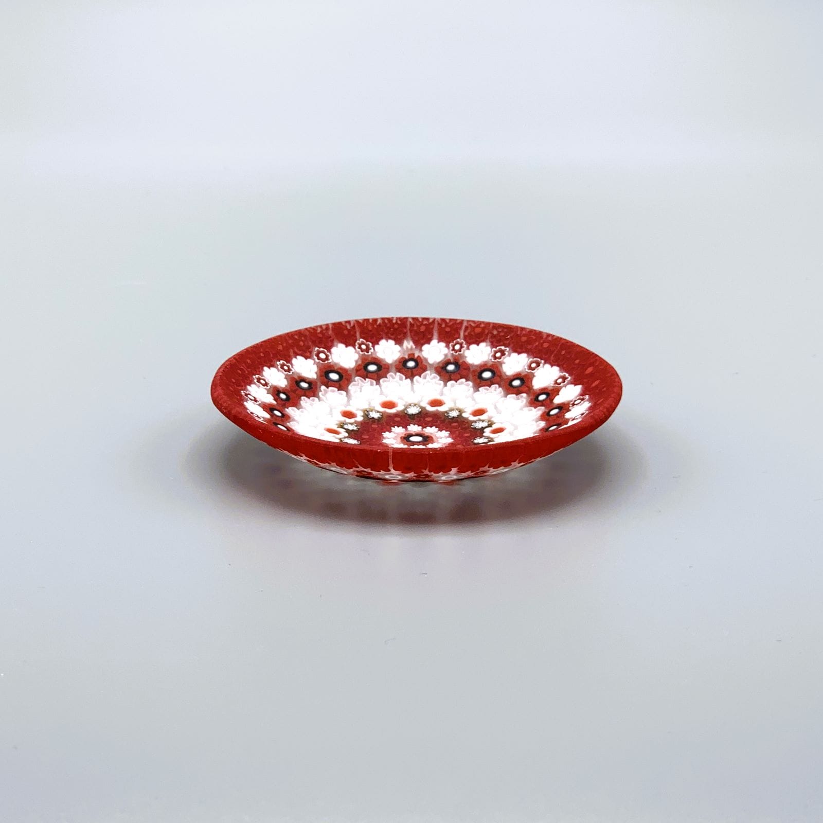 イタリア MURANO ベネチアンガラス もったいない トレイ 小皿 プレート 