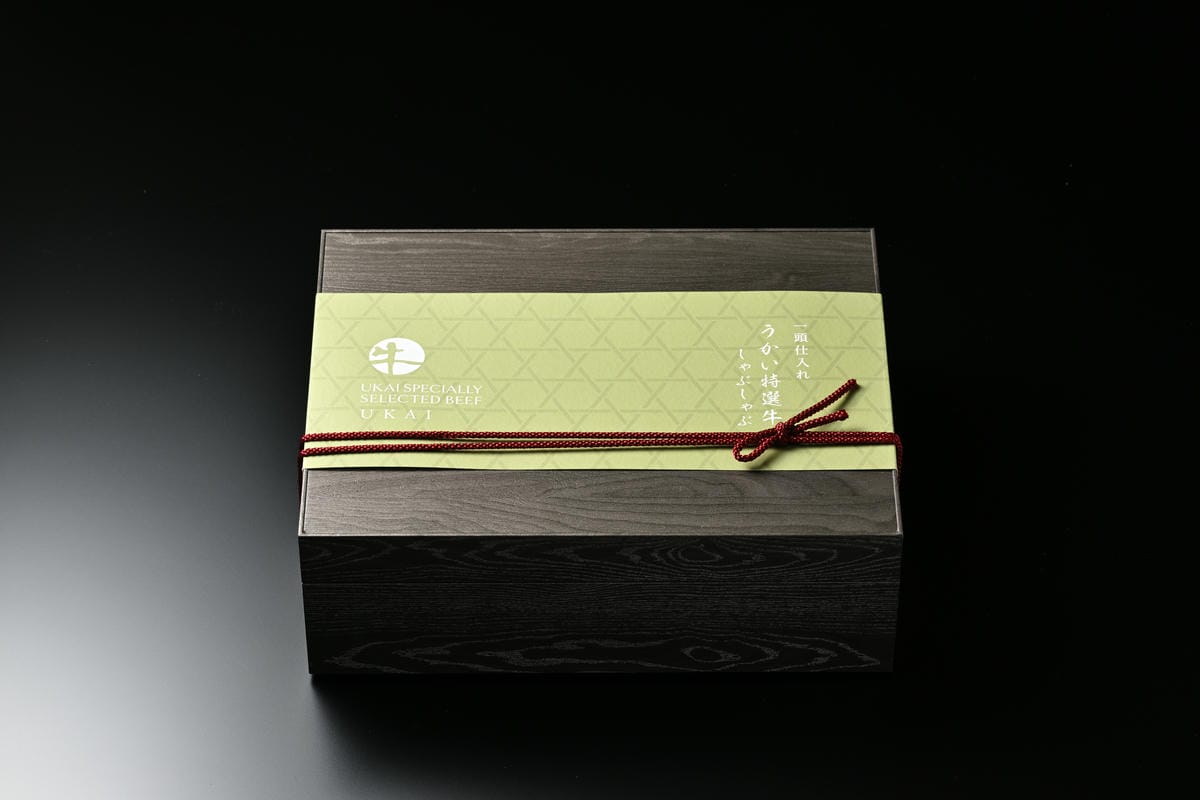 【冷凍配送】うかい特選牛 しゃぶしゃぶコンソメスープギフトセット