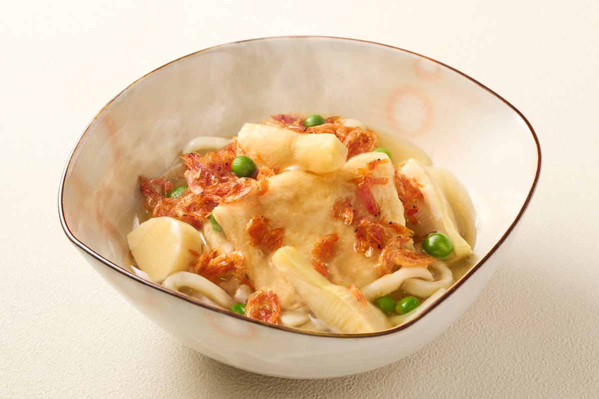 【冷凍配送】きつねうどん 桜海老あんかけ