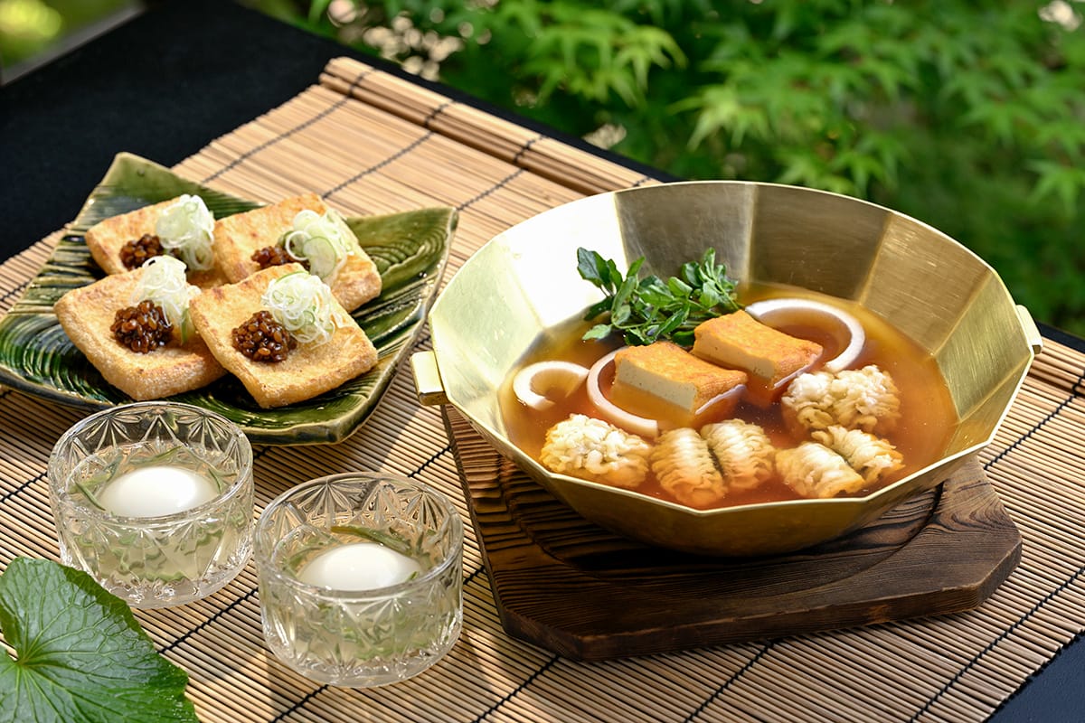 季節の鍋セット～名物・松前とうふと出汁薫る はも鍋～