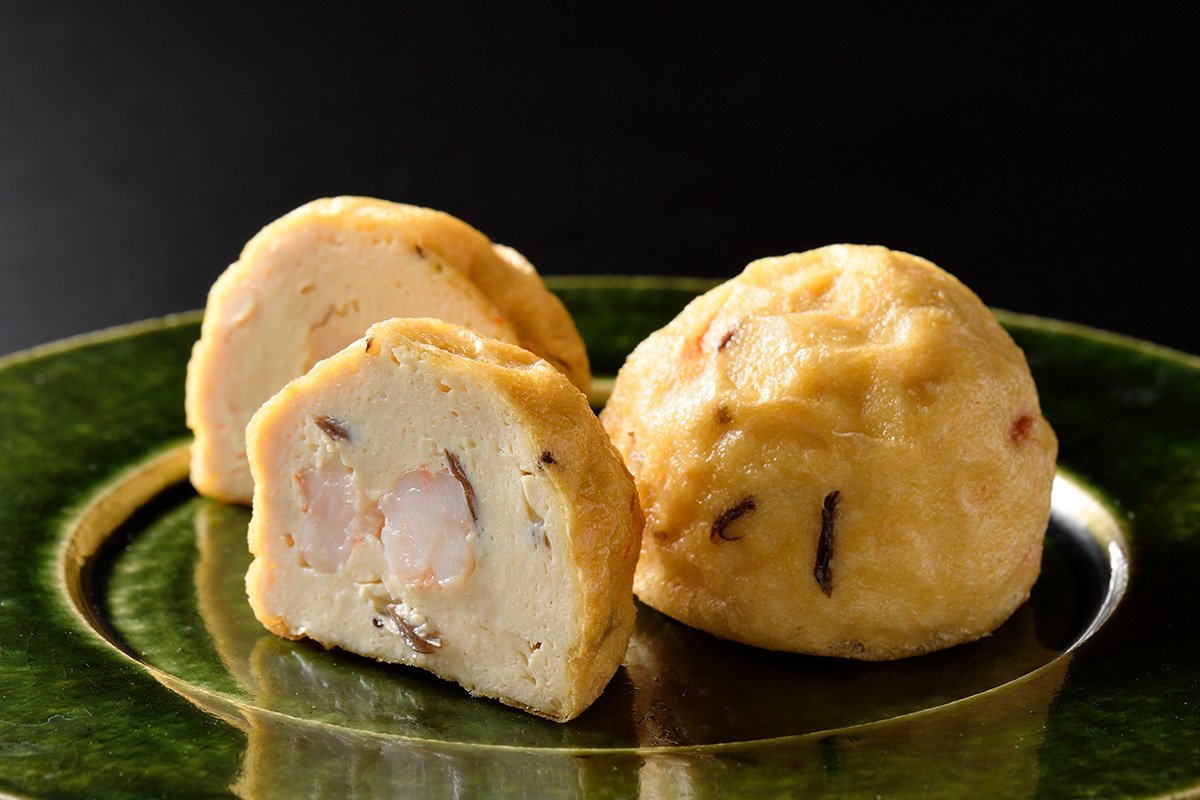 【冷蔵配送】がんも3種セット（海老、百合根、葱じゃこ）