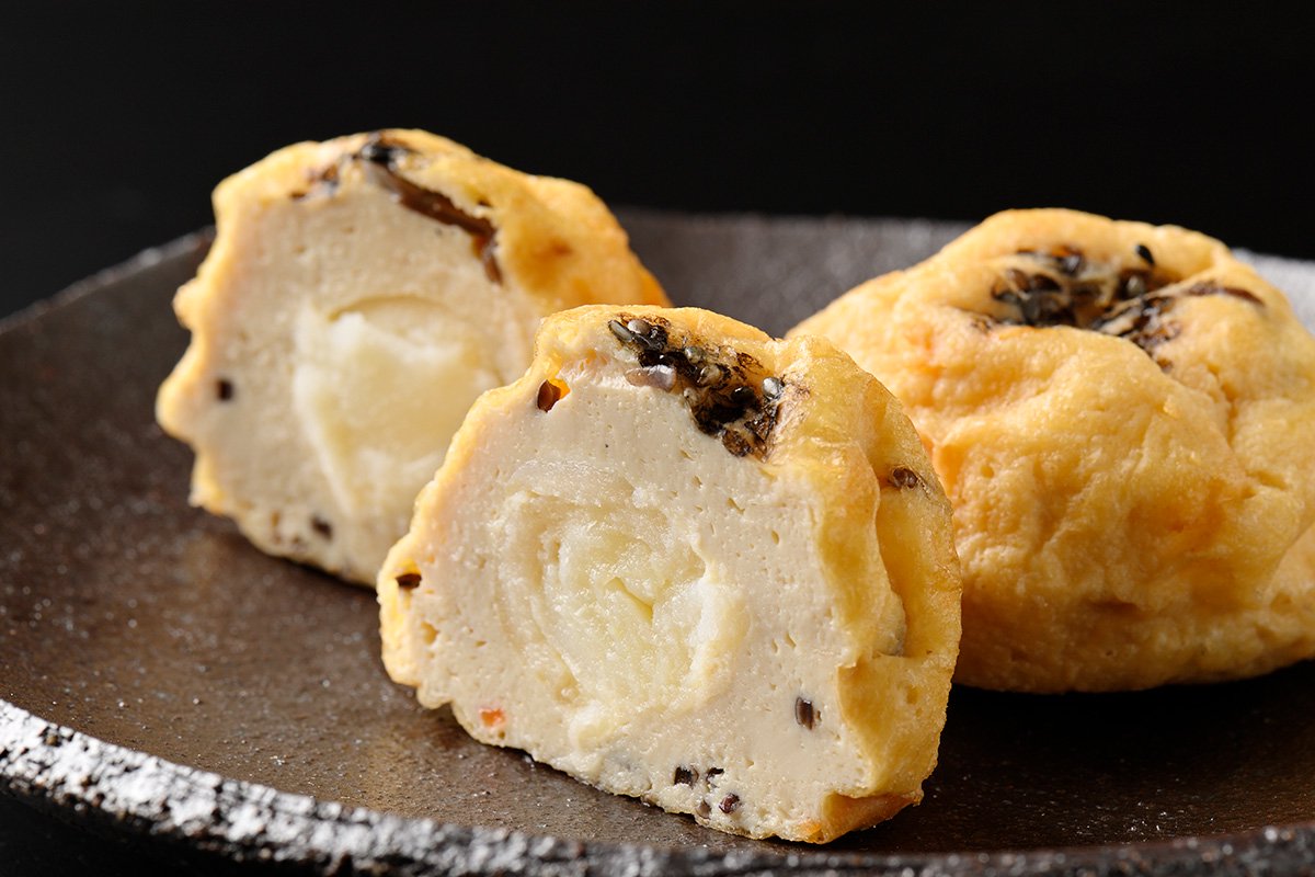 【冷蔵配送】がんも3種セット（海老、百合根、葱じゃこ）